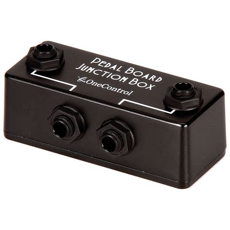 junction box guitar pedals|pedalboard input output box.